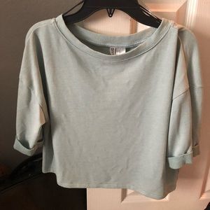 Cropped Sweater Shirt from H&M